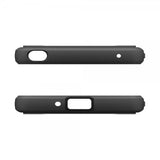 Spigen Sony Xperia 10 VII -suojakuori, Rugged Armor, mattamusta