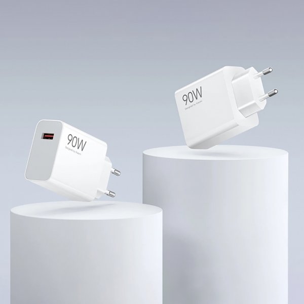 Xiaomi alkuperäinen laturi ja USB-C-kaapeli 90W HyperCharge Combo 6A Type-A