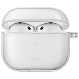 UNIQ AirPods 4 Suojakuori Glase Läpinäkyvä