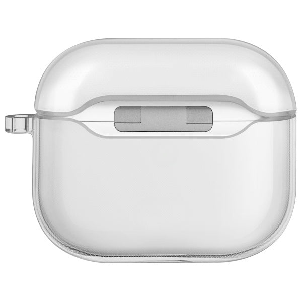 UNIQ AirPods 4 Suojakuori Glase Läpinäkyvä
