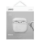 UNIQ AirPods 4 Suojakuori Glase Läpinäkyvä
