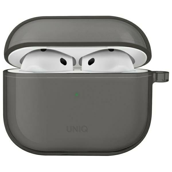 UNIQ AirPods 4 Suojakuori Glase Musta
