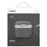 UNIQ AirPods 4 Suojakuori Glase Musta