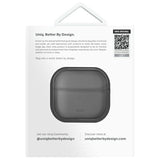 UNIQ AirPods 4 Suojakuori Glase Musta