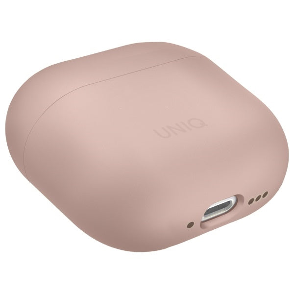 UNIQ AirPods 4 Suojakuori Lino Roosa