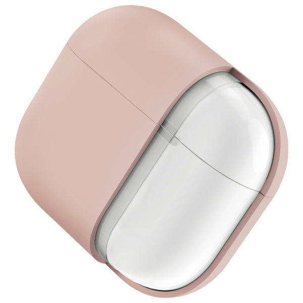 UNIQ AirPods 4 Suojakuori Lino Roosa