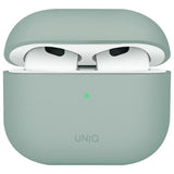 UNIQ AirPods 4 Suojakuori Lino Vihreä
