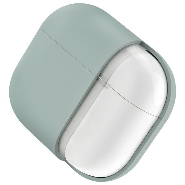 UNIQ AirPods 4 Suojakuori Lino Vihreä