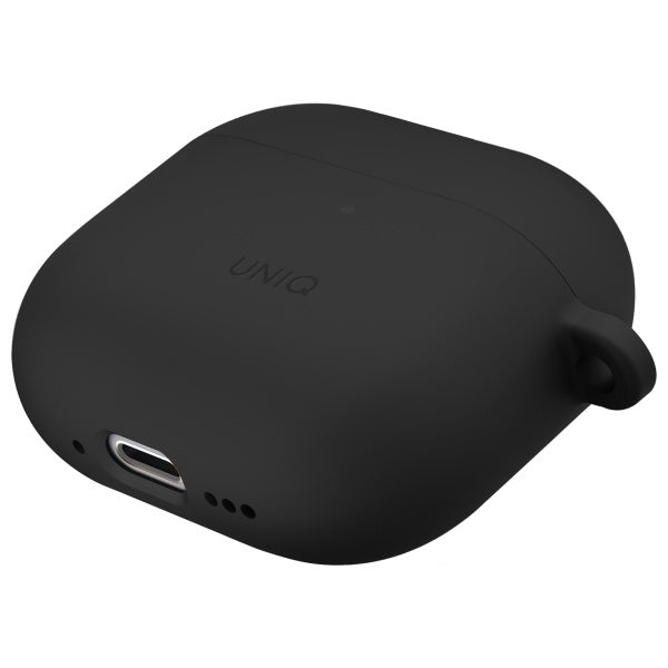 UNIQ AirPods 4 -kuoret korvahaalla, Nexo, musta