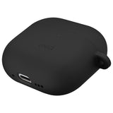 UNIQ AirPods 4 -kuoret korvahaalla, Nexo, musta