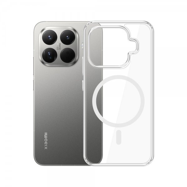 3mk Xiaomi 15T Pro Kuori Armor MagCase Läpinäkyvä