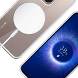 3kk Xiaomi 15T Kuori Armor MagCase Läpinäkyvä