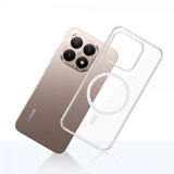 3kk Xiaomi 15T Kuori Armor MagCase Läpinäkyvä