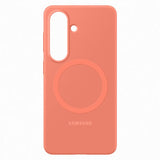 Samsung Original Galaxy S26 Plus -silikonikuori magneettikiinnityksellä, korallinpunainen