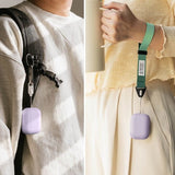 Ringke AirPods Pro 3 -kuori, silikoni, violetti