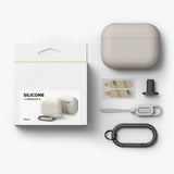 Ringke AirPods Pro 3 -kuori, silikonia, Stone