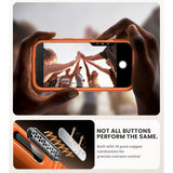 Supcase iPhone 17 Pro Max -kuori Ares Flip MagSafe Oranssi
