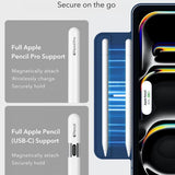 ESR iPad Pro 13 (M4/M5) Rebound Magnetic -suojakotelo, sininen