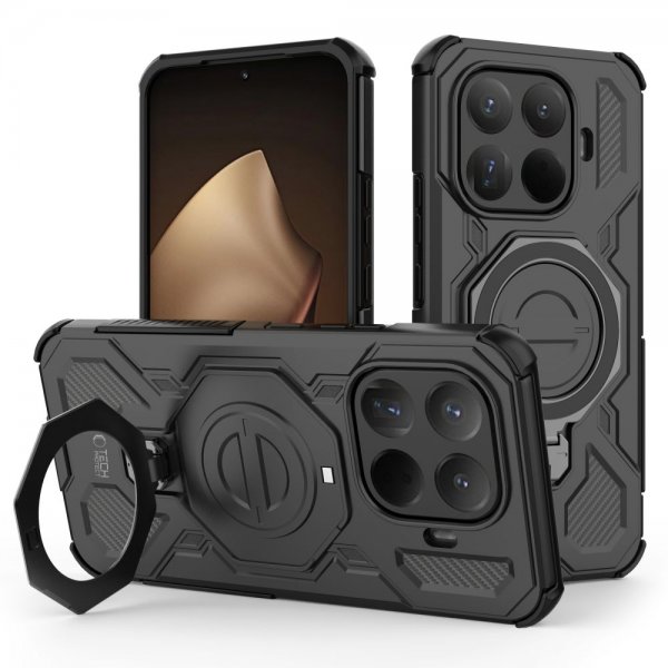 Tech-Protect Xiaomi 15T Pro Kuori TacticStand MagSafe Musta