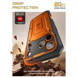 Supcase iPhone 17 Pro -suojakuori UB Pro, oranssi