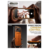 Supcase iPhone 17 Pro -suojakuori UB Pro, oranssi