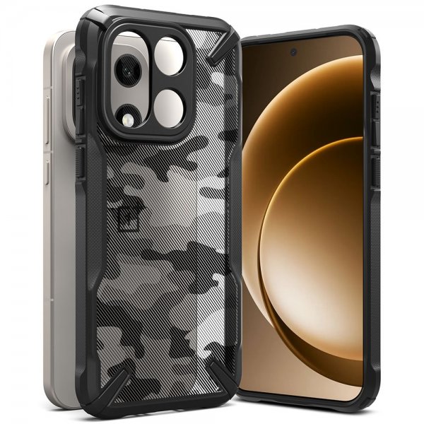 Ringke OnePlus 15 Kuori Fusion X Camo Black