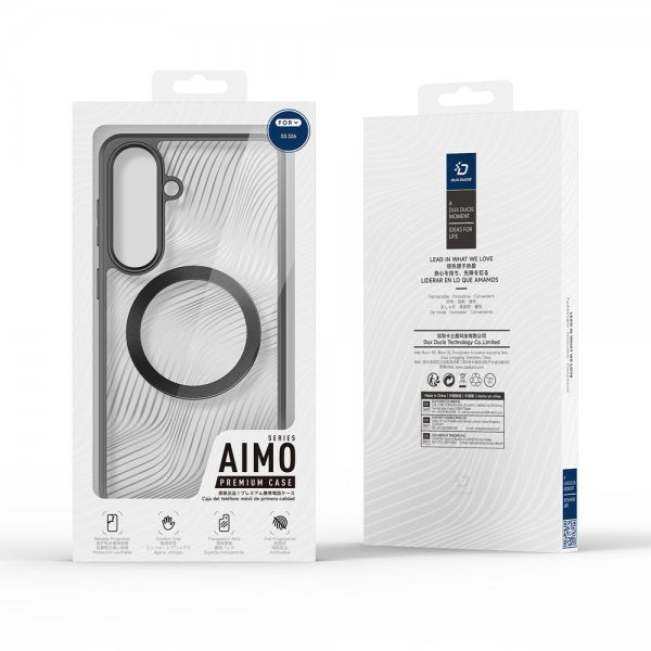 Dux Ducis Samsung Galaxy S26 -kuori Aimo Series MagSafe Musta