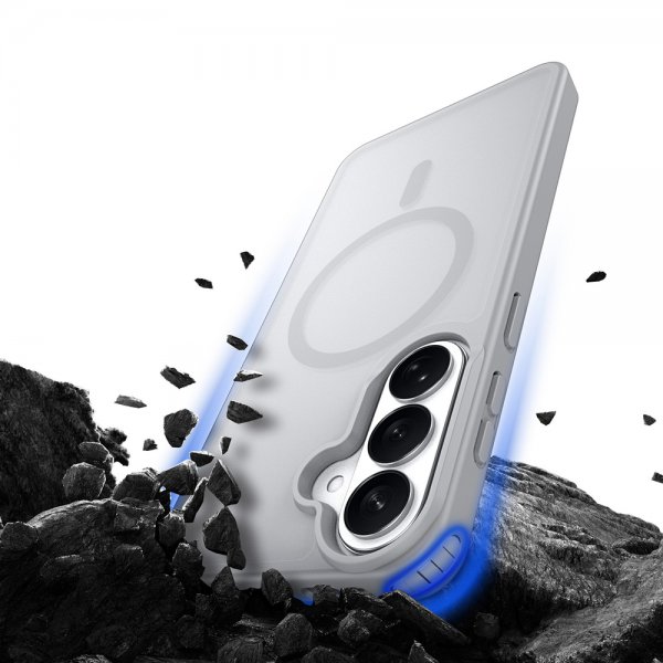 Dux Ducis Samsung Galaxy S26 Plus -suojakuori Yind Series MagSafe, harmaa
