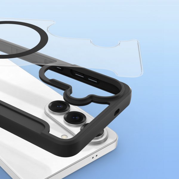 Dux Ducis Samsung Galaxy S26 -suojakotelo Skin X Pro Series MagSafe musta