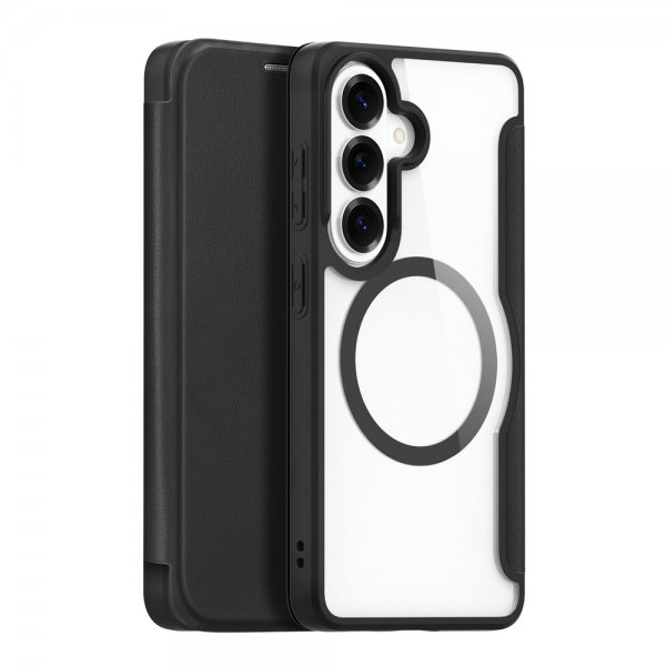Dux Ducis Samsung Galaxy S26 Plus -kotelo, Skin X Pro Series MagSafe, musta