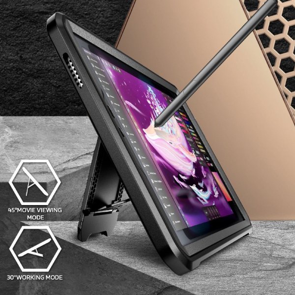 Supcase Samsung Galaxy Tab A11 Suoja UB Pro Musta