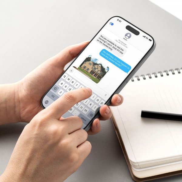 Ringke iPhone 17 Pro -näytönsuoja Easy Slide AR