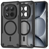 Tech-Protect Xiaomi Redmi Note 15 Pro Plus 5G -suojakuori Rugged Shield MagSafe Musta