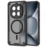 Tech-Protect Xiaomi Redmi Note 15 Pro Plus 5G -suojakuori Rugged Shield MagSafe Musta