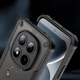 Tech-Protect Xiaomi Redmi Note 15 Pro Plus 5G -suojakuori Rugged Shield MagSafe Musta