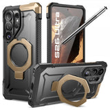 Supcase Samsung Galaxy S26 Ultra -suojakuori UB Grip MagSafe musta-kulta
