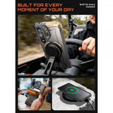 Supcase Samsung Galaxy S26 Ultra -suojakuori UB Grip MagSafe musta-kulta
