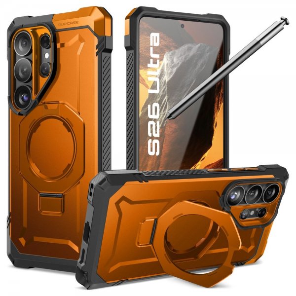 Supcase Samsung Galaxy S26 Ultra Kuori UB Grip MagSafe Oranssi