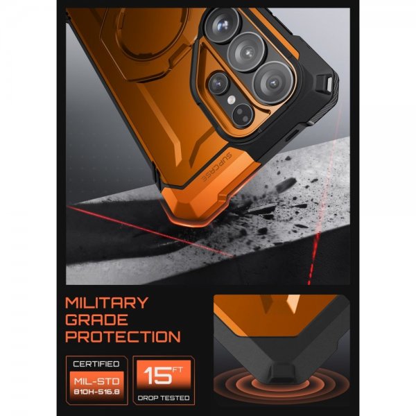 Supcase Samsung Galaxy S26 Ultra Kuori UB Grip MagSafe Oranssi