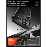 Supcase Samsung Galaxy S26 Ultra -suojakuori UB Pro MagSafe musta