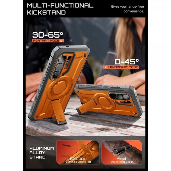 Supcase Samsung Galaxy S26 Ultra Kuori UB Pro MagSafe Oranssi
