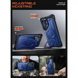 Supcase Samsung Galaxy S26 -suojakuori UB Grip MagSafe Sininen