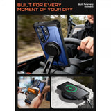 Supcase Samsung Galaxy S26 -suojakuori UB Grip MagSafe Sininen