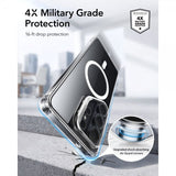 ESR Samsung Galaxy S26 Ultra Kuori Classic Hybrid Jalusta MagSafe Läpinäkyvä