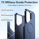 ESR Samsung Galaxy S26 Ultra -suojakuori Cyber Tough Kickstand MagSafe, sininen