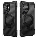 Supcase Samsung Galaxy S26 Ultra -suojakuori UB Grip MagSafe Aramid Musta