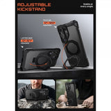Supcase Samsung Galaxy S26 Ultra -suojakuori UB Grip MagSafe Aramid Musta