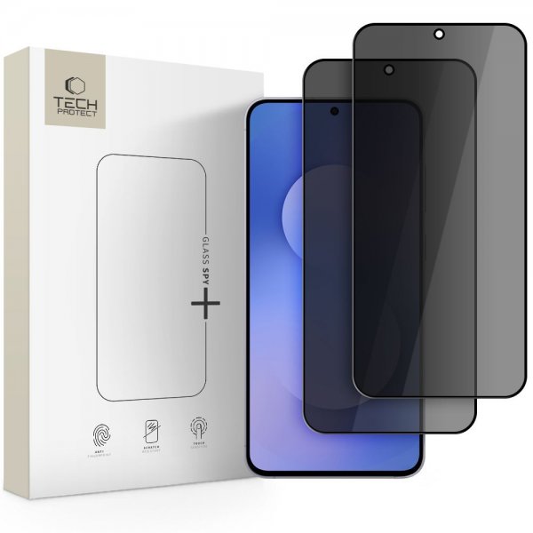 Tech-Protect Samsung Galaxy A37/A57/S25 FE Näytönsuoja Lasi Spy+ 2-pack