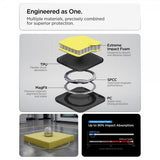 Spigen Samsung Galaxy S26 -suojakuori Tough Armor MagFit Ash Violet