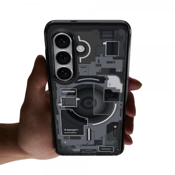 Spigen Samsung Galaxy S26 -suojakuori Ultra Hybrid MagFit Zero One Black